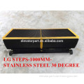 LG STEPS Aluminium Alloy 1000MM WIDE 30degree/stainless steel steps for escalators